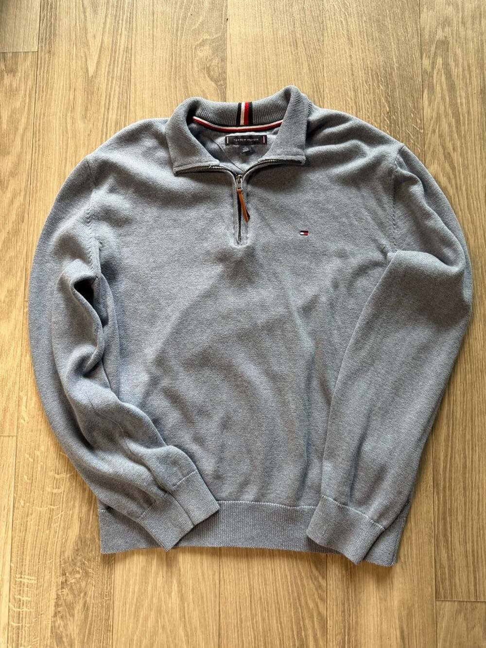 Tommy Hilfiger Men's Quarter-Zip Pullover Sweater